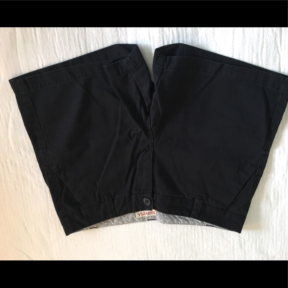 Black Shorts Size 6
